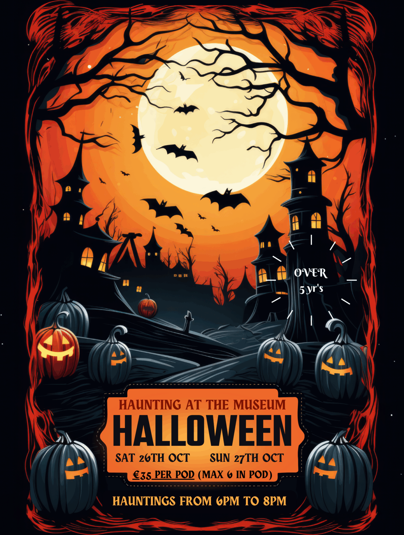 King House Halloween Event Oct 26th & Oct 27th 2024
