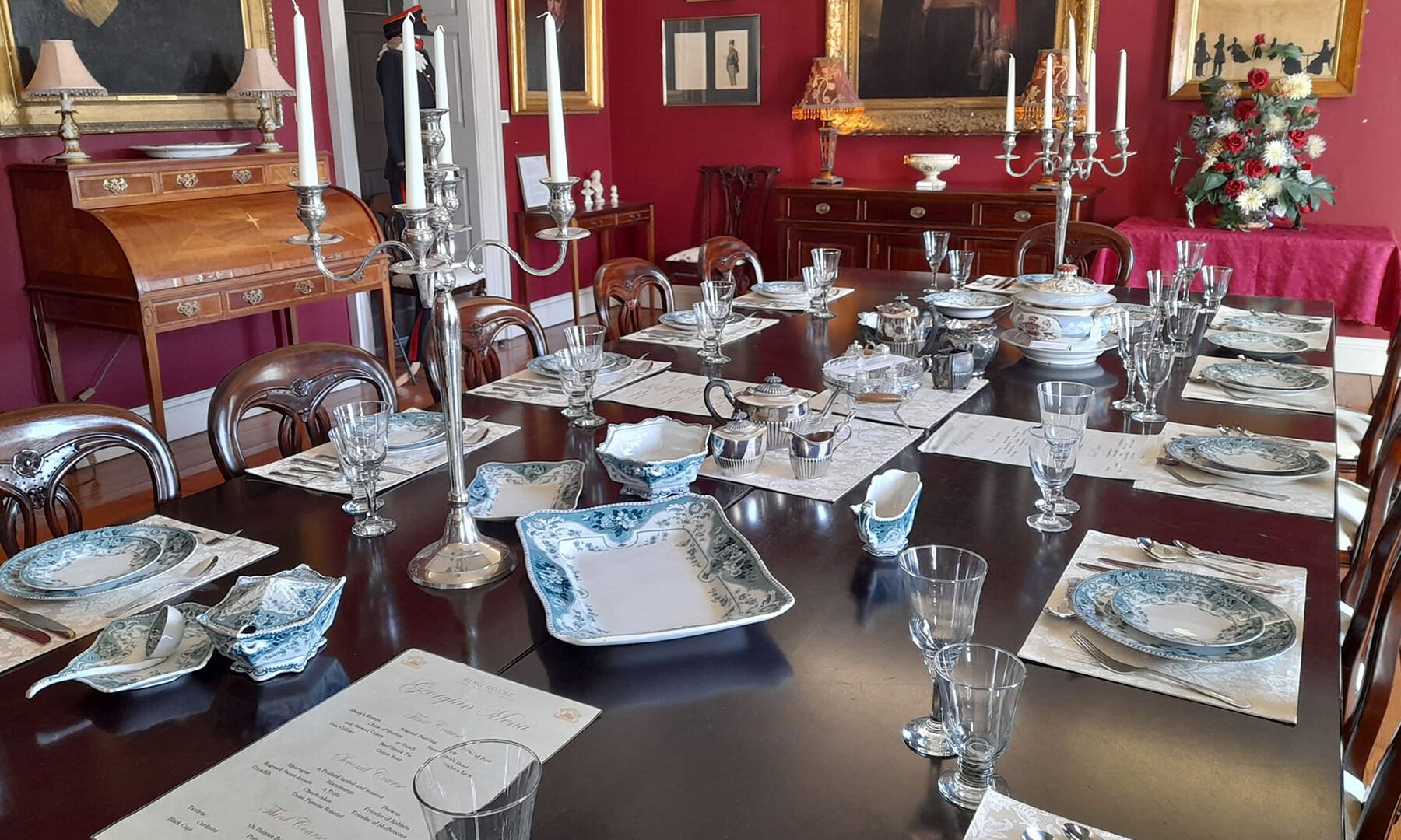 Dining Room close up of table