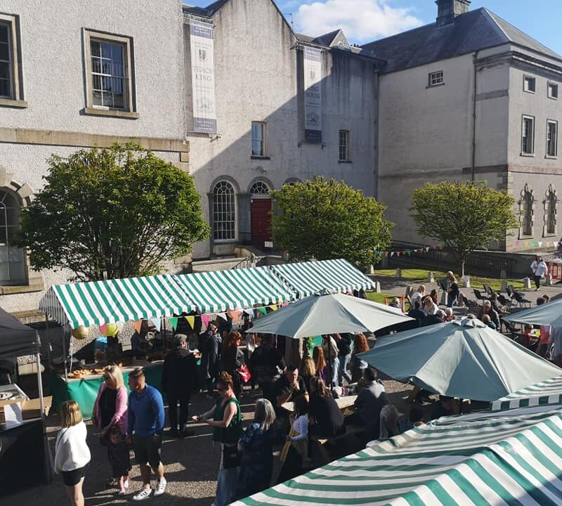 King House Boyle Courtyard Farmers Market garden event