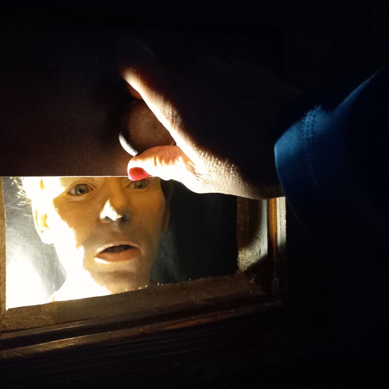 jail cell Exhibition in King House Boyle window flab